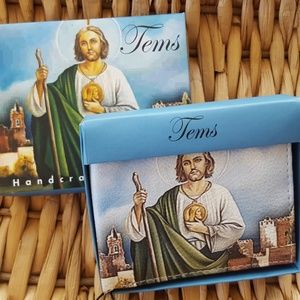 Tems Accessories - Tems Saint Judas Bifold Wallet New in Box Tems Accessories - Tems Saint Judas Bifold Wallet New in Box